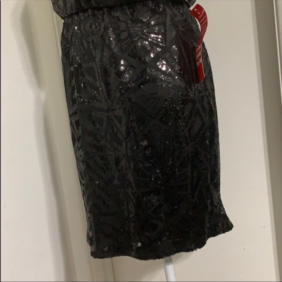 Jessica Simpson Black Sequin Dress - Picture 4 of 10